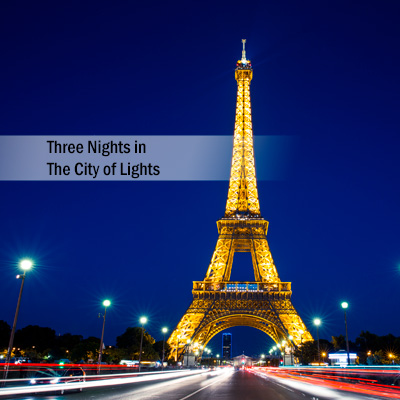 3 Nights in the City of Lights - Enjoy 3 amazing nights in Paris, France, the city of lights, at the Hôtel Plaza Athénéé.  Located on the prestigious avenue Montaigne, this legendary hotel offers Parisian splendor with their famous art of hospitality.  Subject to availability based on request.  Airfare not included. 